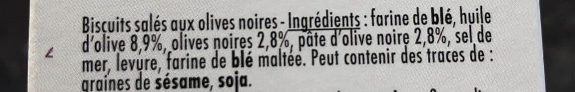Olivier & Co Mini Crostini Olive Noire packshot