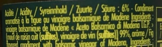 Oliviers & Co Vinaigre balsamique figue packshot