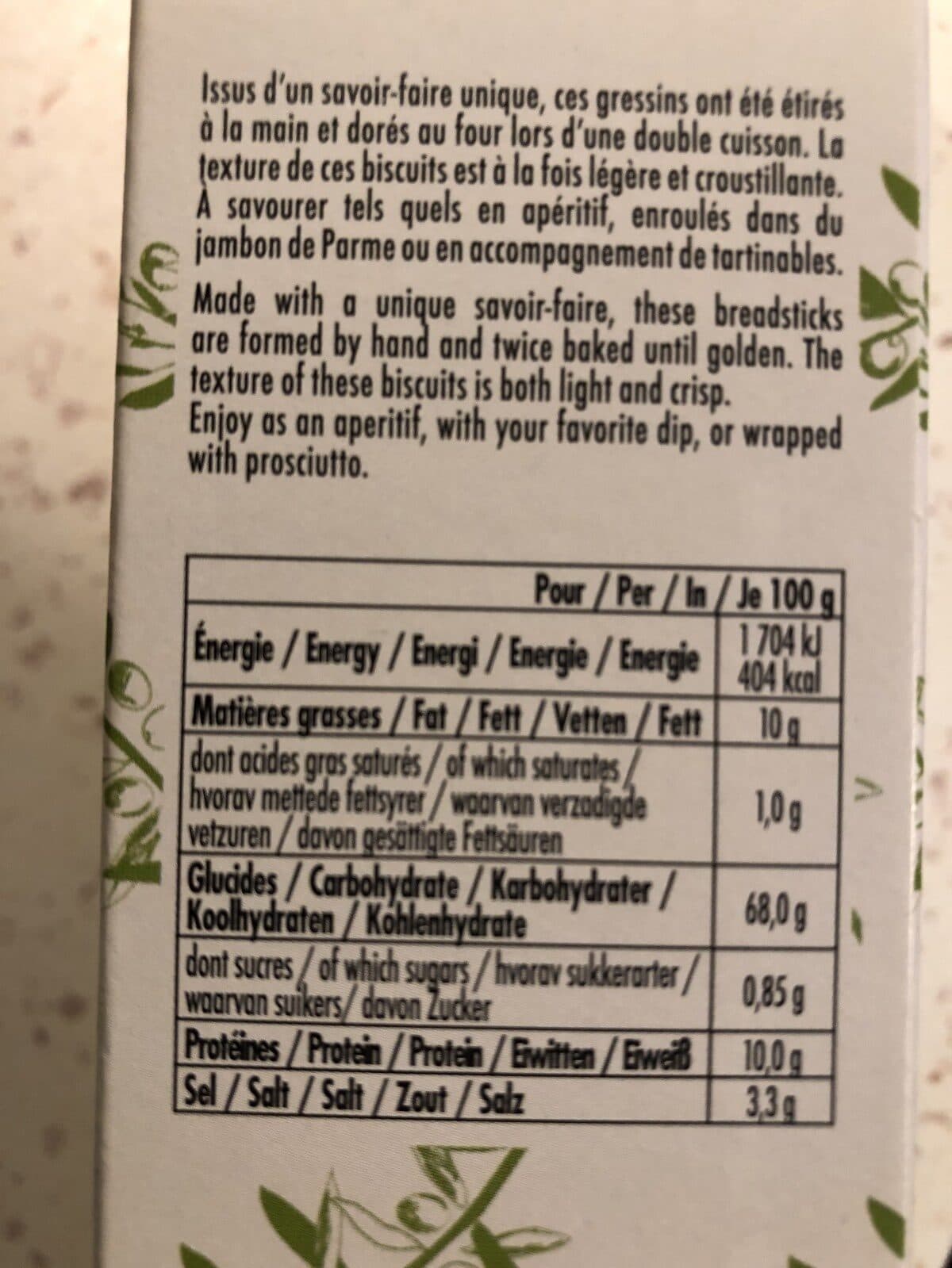 Olivier & Co Gressin packshot