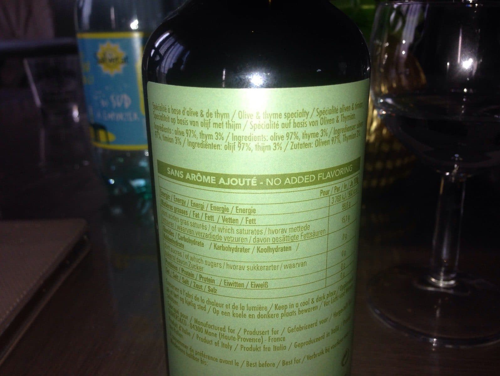 Olivier & Co Olive&thym frais presses packshot