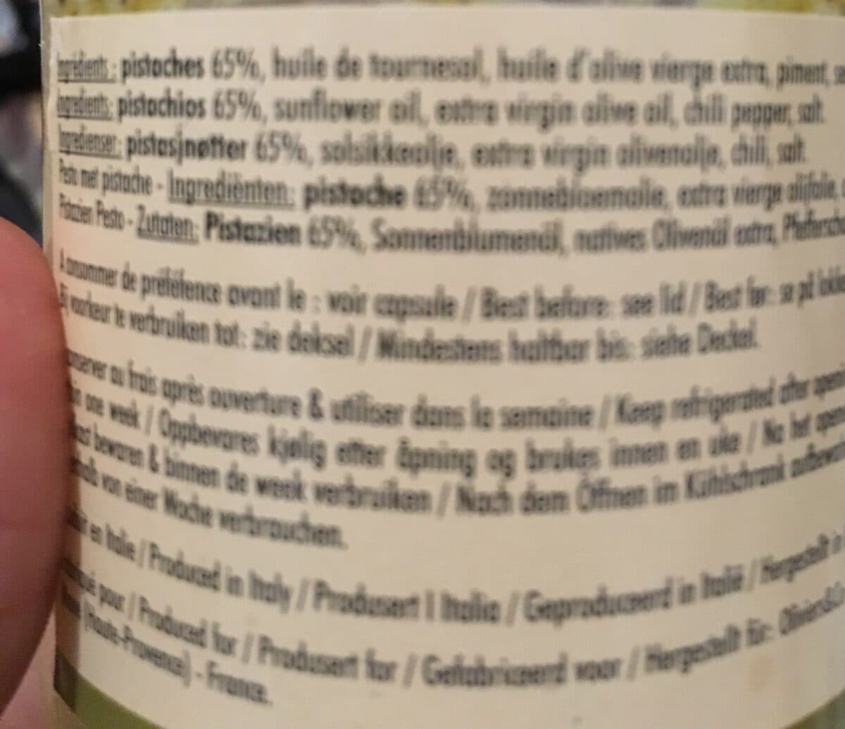 Olivier & Co Pesto à la pistache packshot
