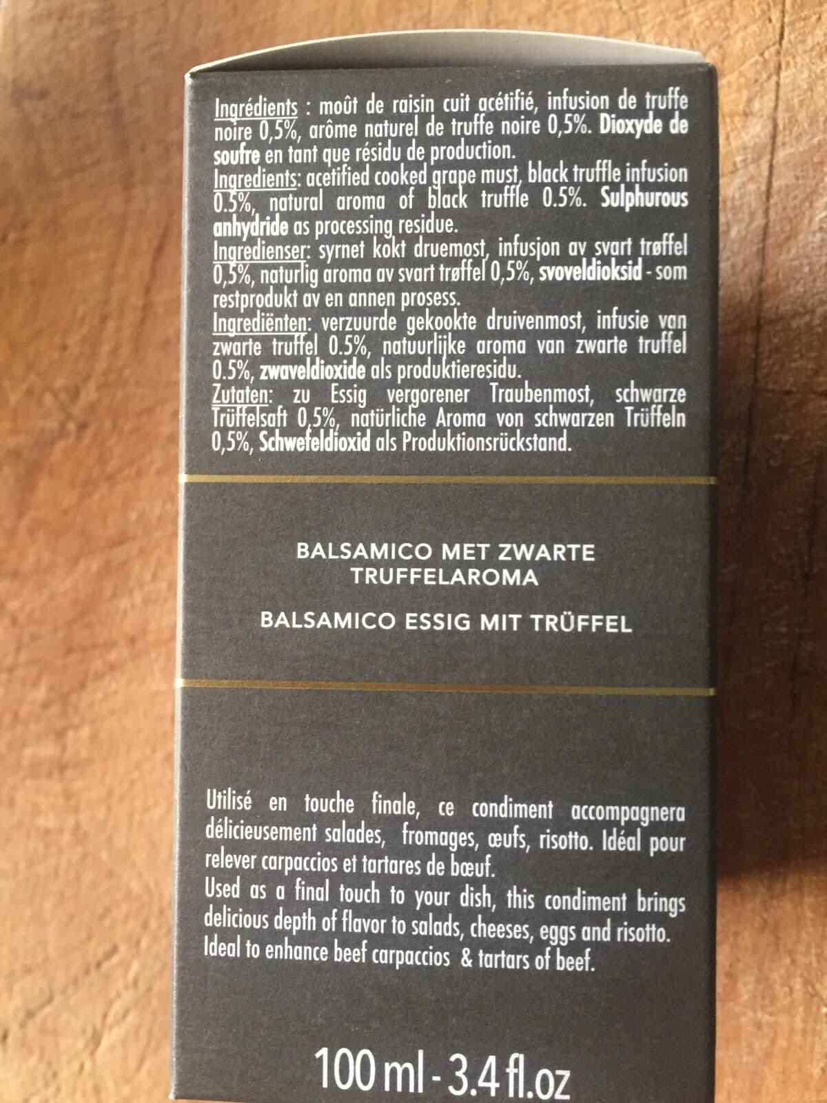 Olivier & Co Condiment balsamique aromatisé packshot