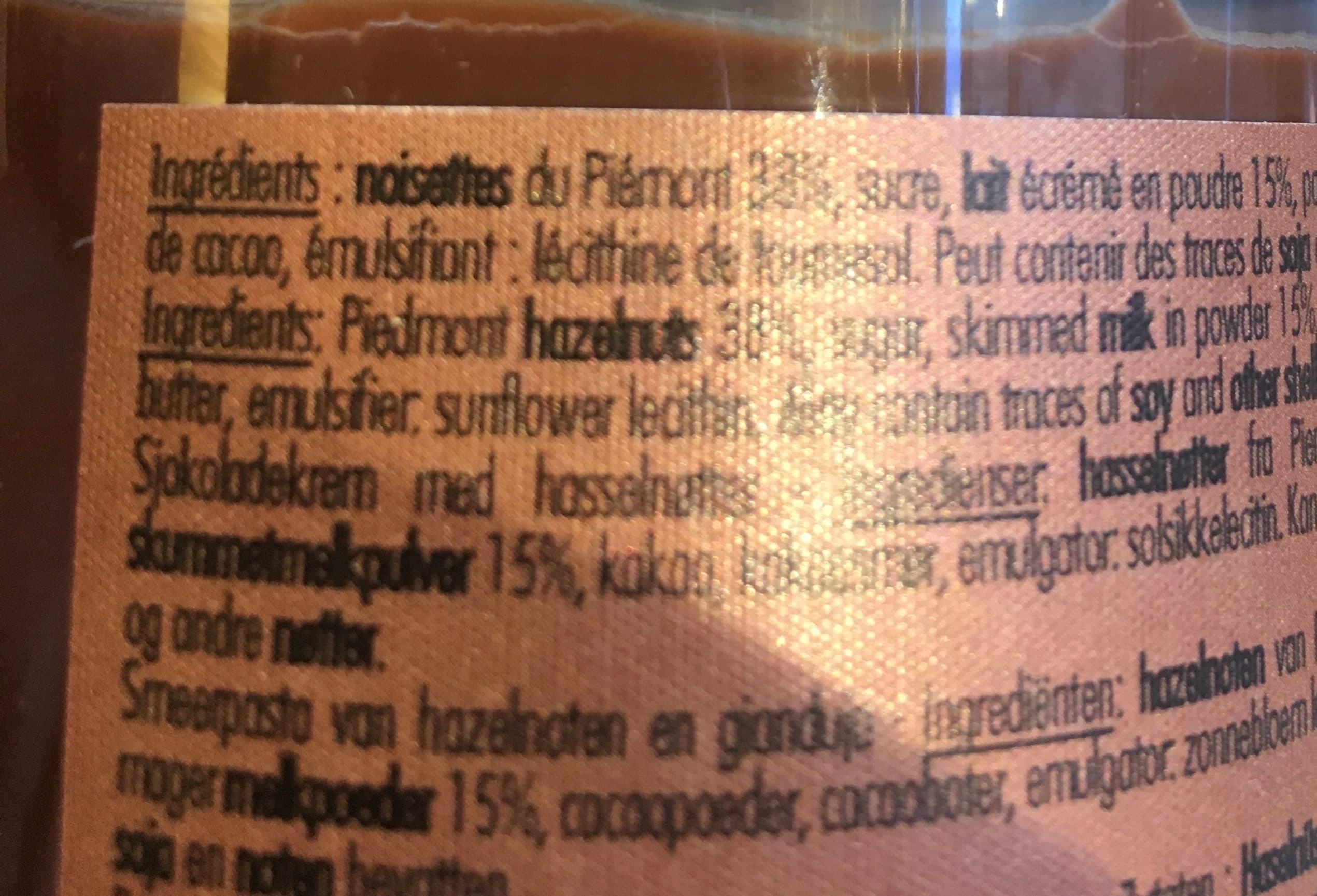 Oliviers & Co. Pâte à tartiner au chocolat & noisettes packshot