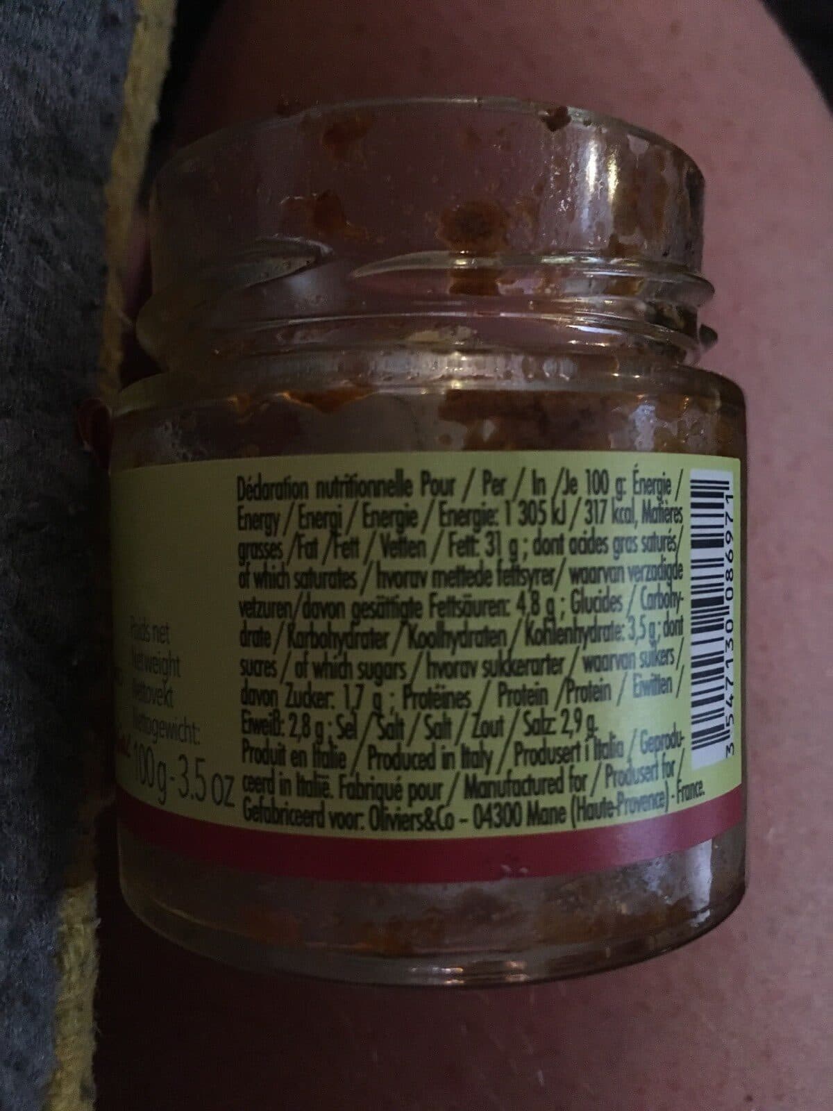 Olivier & Co Olivade noire a la tomate séchée packshot