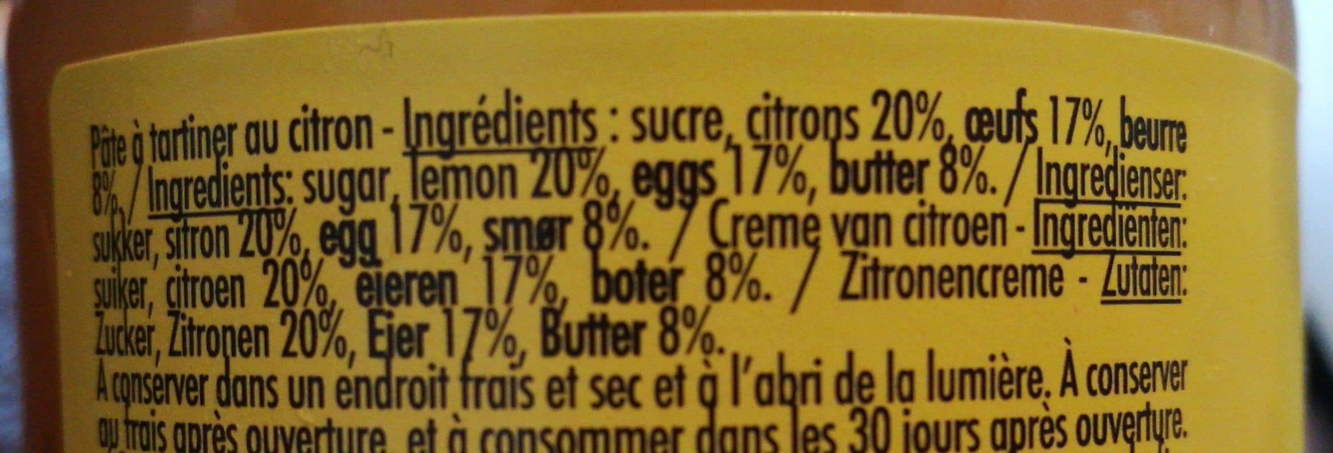 Oliviers & Co Crème de citron packshot