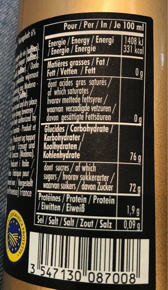 Olivier & Co Vinaigre balsamique de modene vieilli packshot