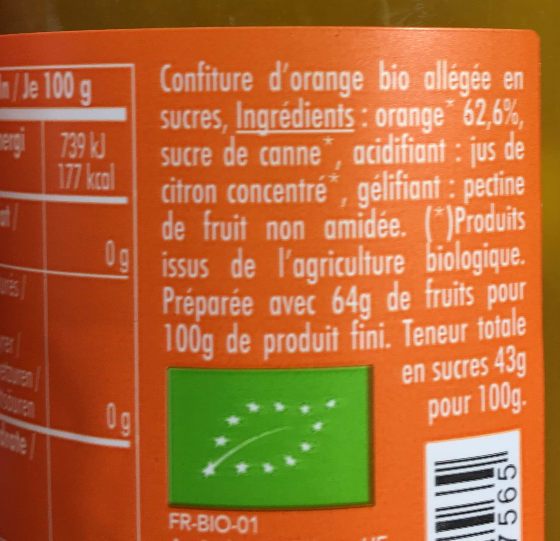 Oliviers & Co. Orange bio packshot