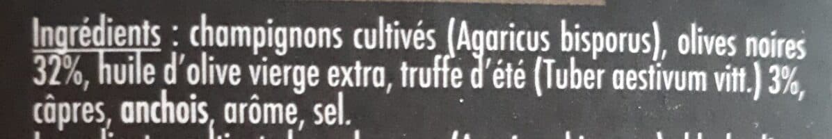 Olivier & Co Concassé d'olive à la truffe d'été 3% packshot