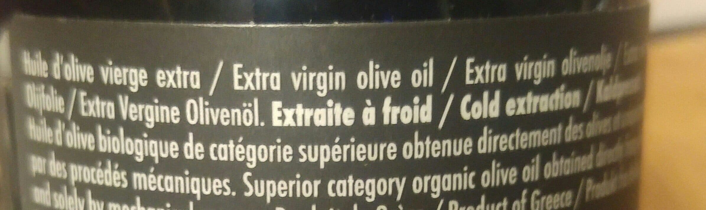 Olivier & Co Huile d'olive vierge extra packshot