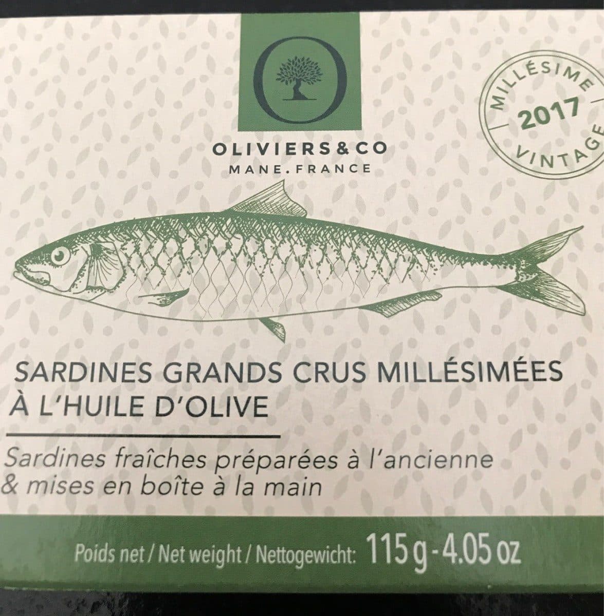 Olivier & Co Sardines a l'huile d'olive packshot
