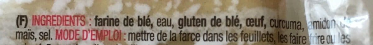 Lakovo Pâte à Ravioli Surgelée packshot
