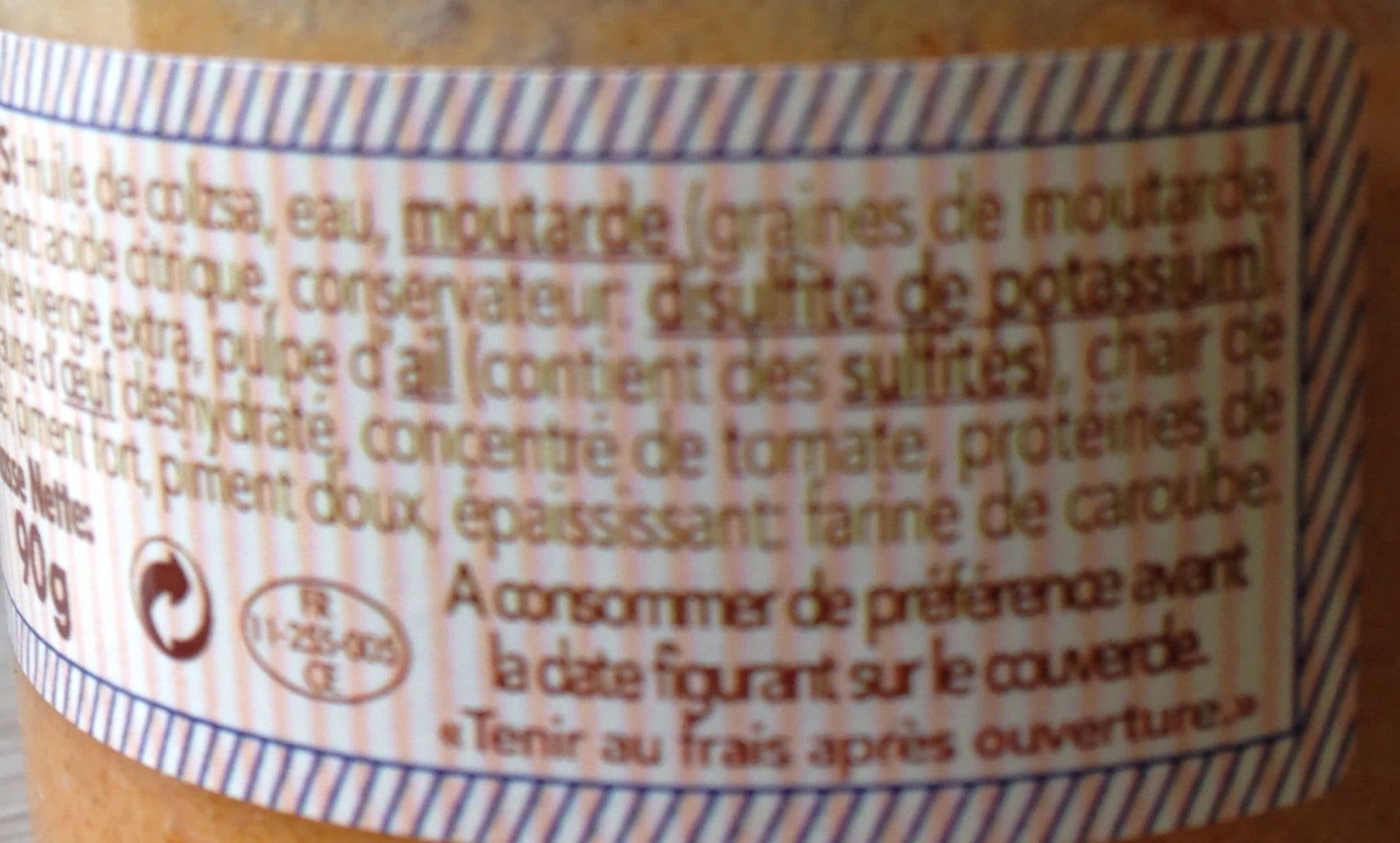 Open Food Facts Rouille packshot