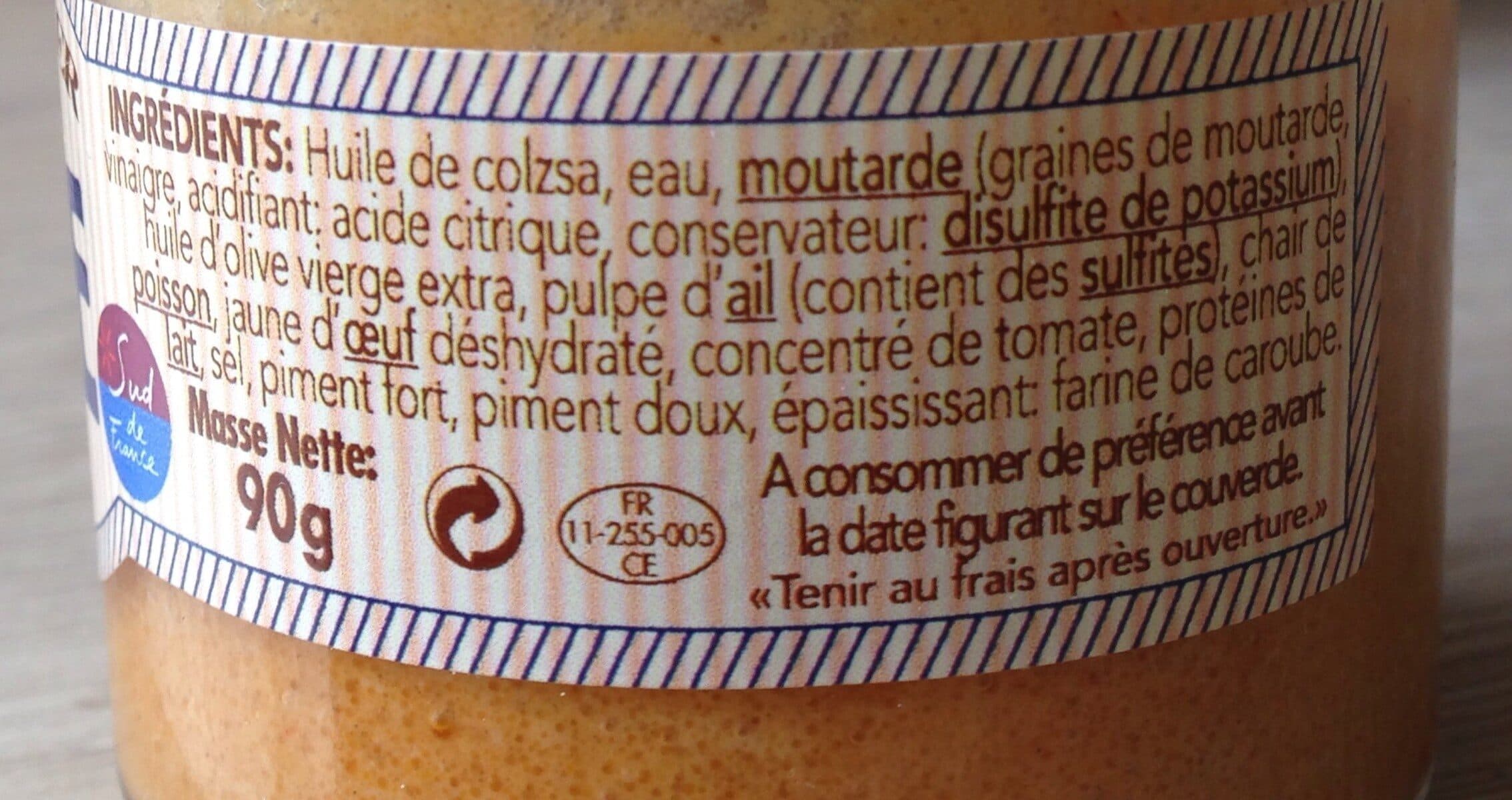 Open Food Facts Rouille packshot