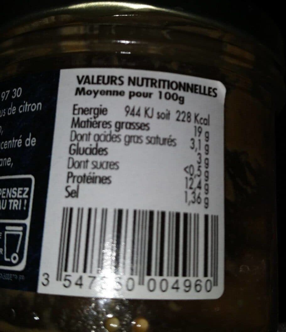 Open Food Facts Sardinade packshot
