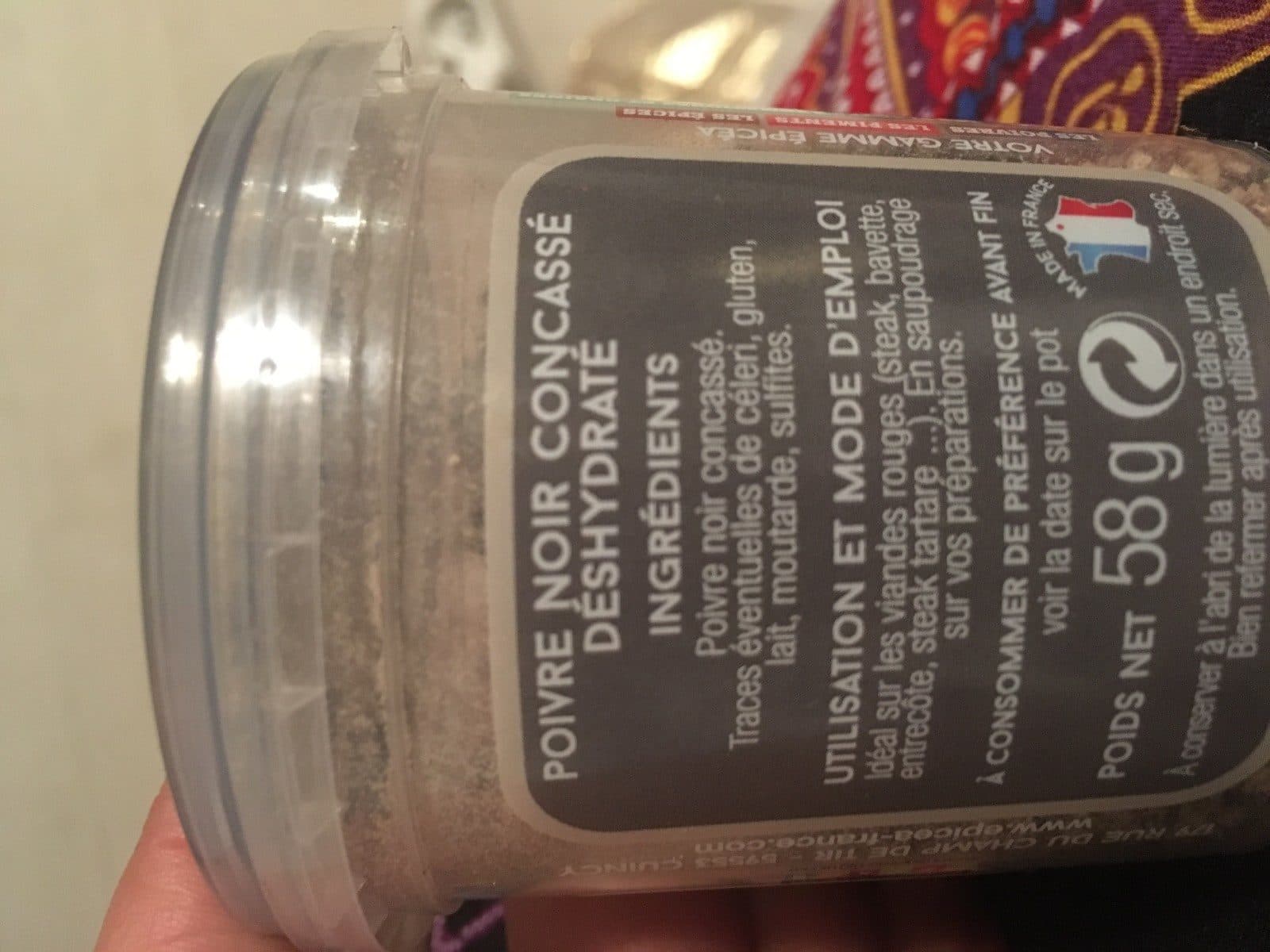 Open Food Facts Poivre noir packshot