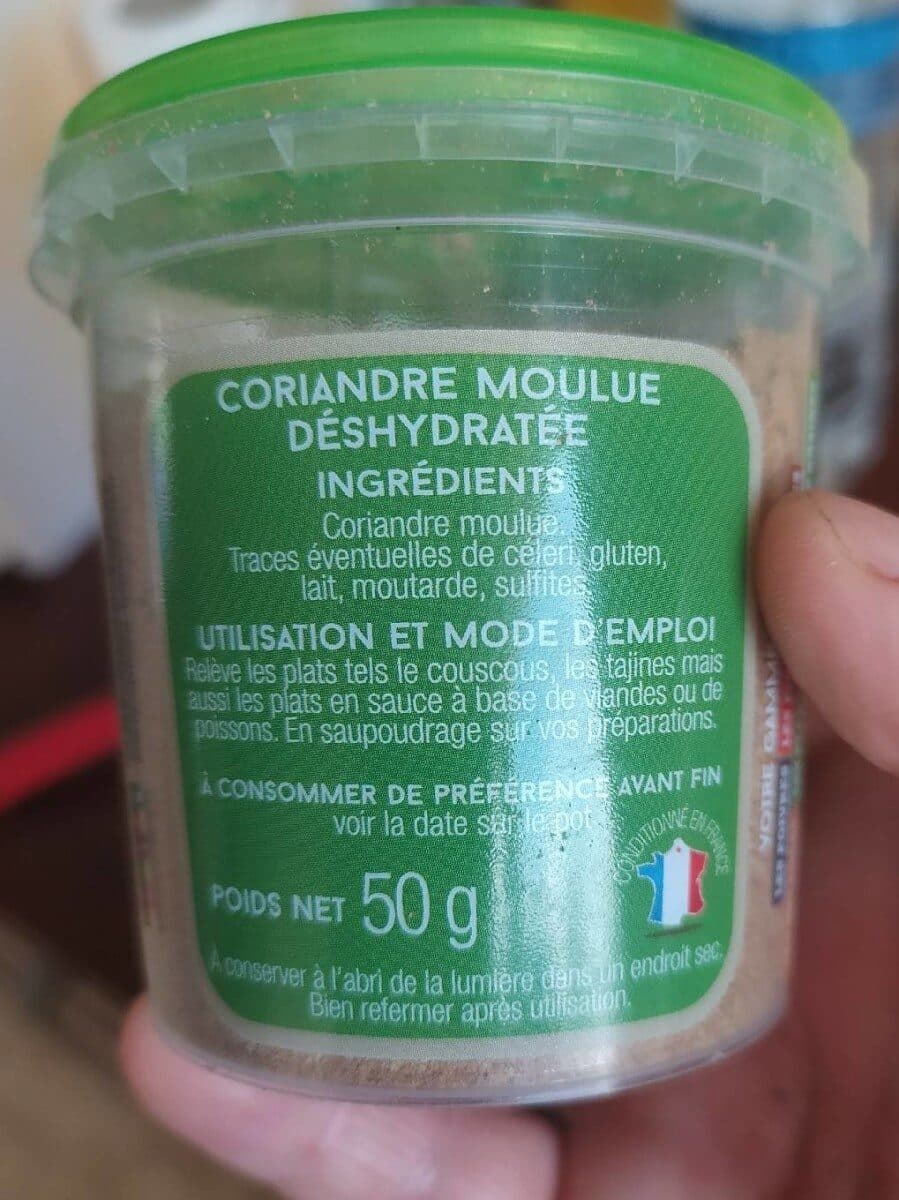 Epicea Pot 50g Coriandre Moulue packshot