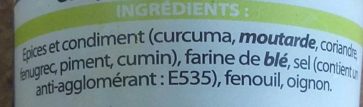 Les Continents des Saveurs Curry moulu packshot