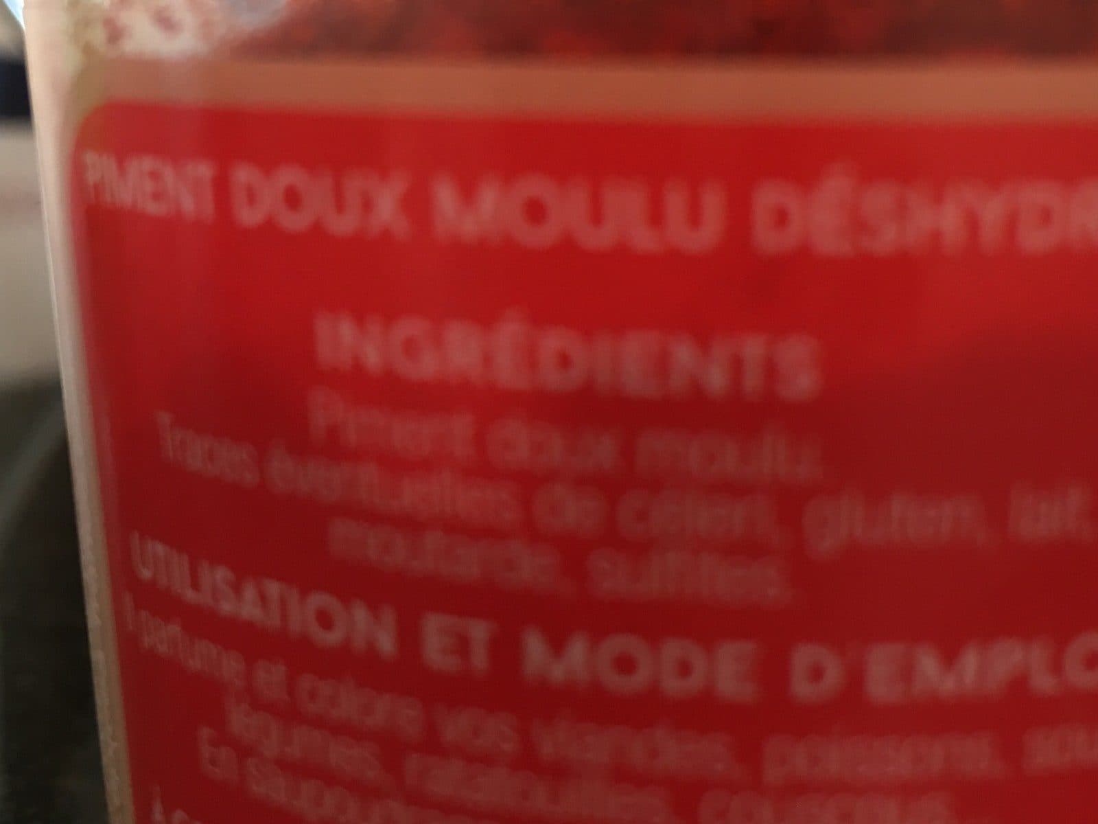 Les continents des saveurs Pot 70G Piment Doux Moulu Epicea packshot