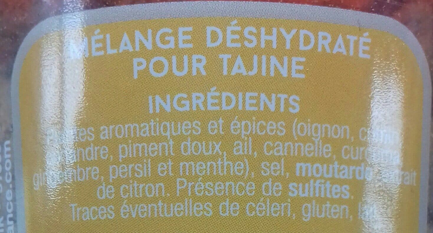 Open Food Facts Melange Tajine packshot
