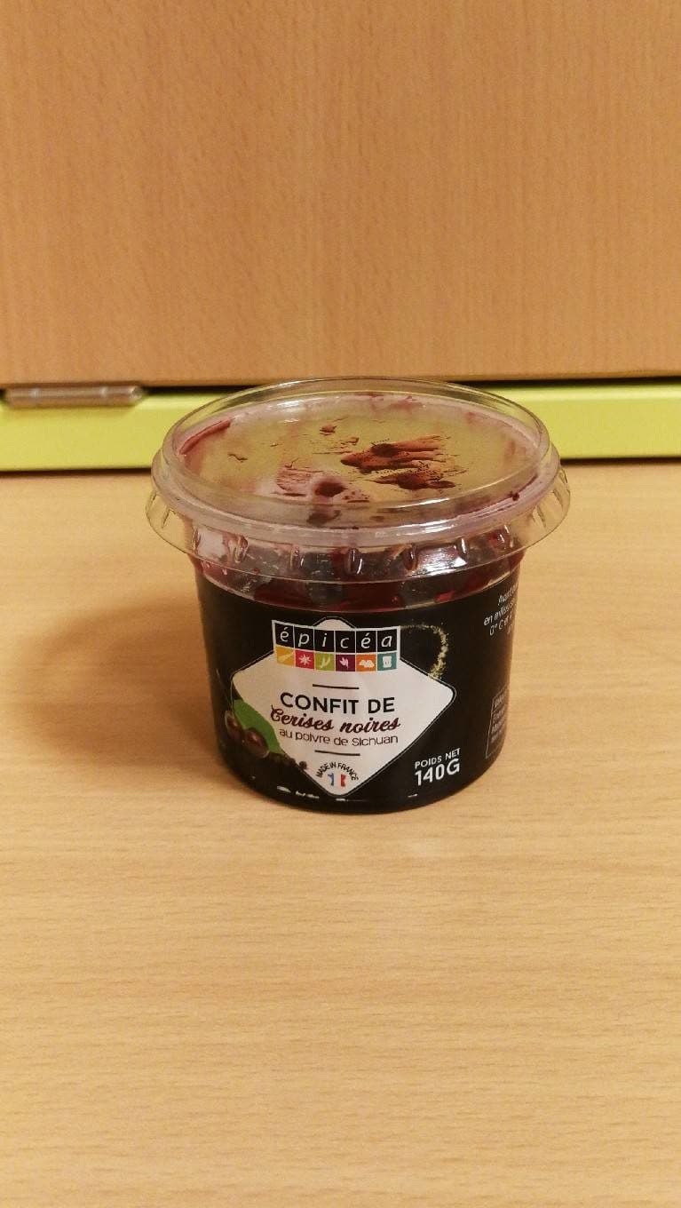 Épicéa Confit de cerises noires au poivres de sichuan packshot