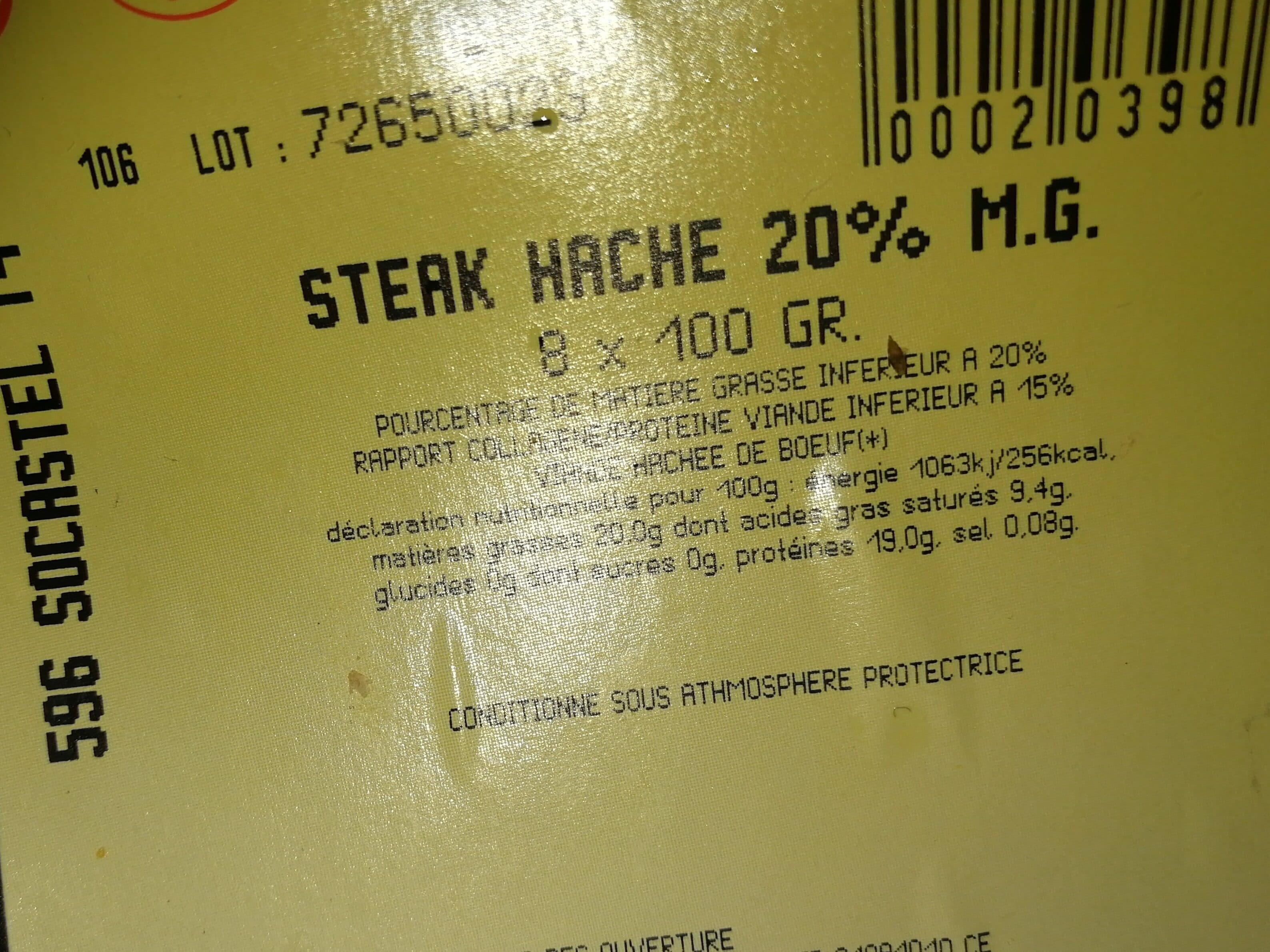 Sovivo Steak haché packshot