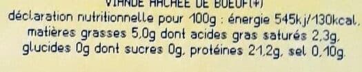 Sovivo Steak haché packshot