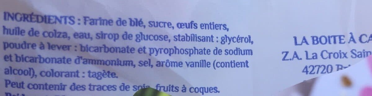 La Boîte à Cake Cake nature packshot