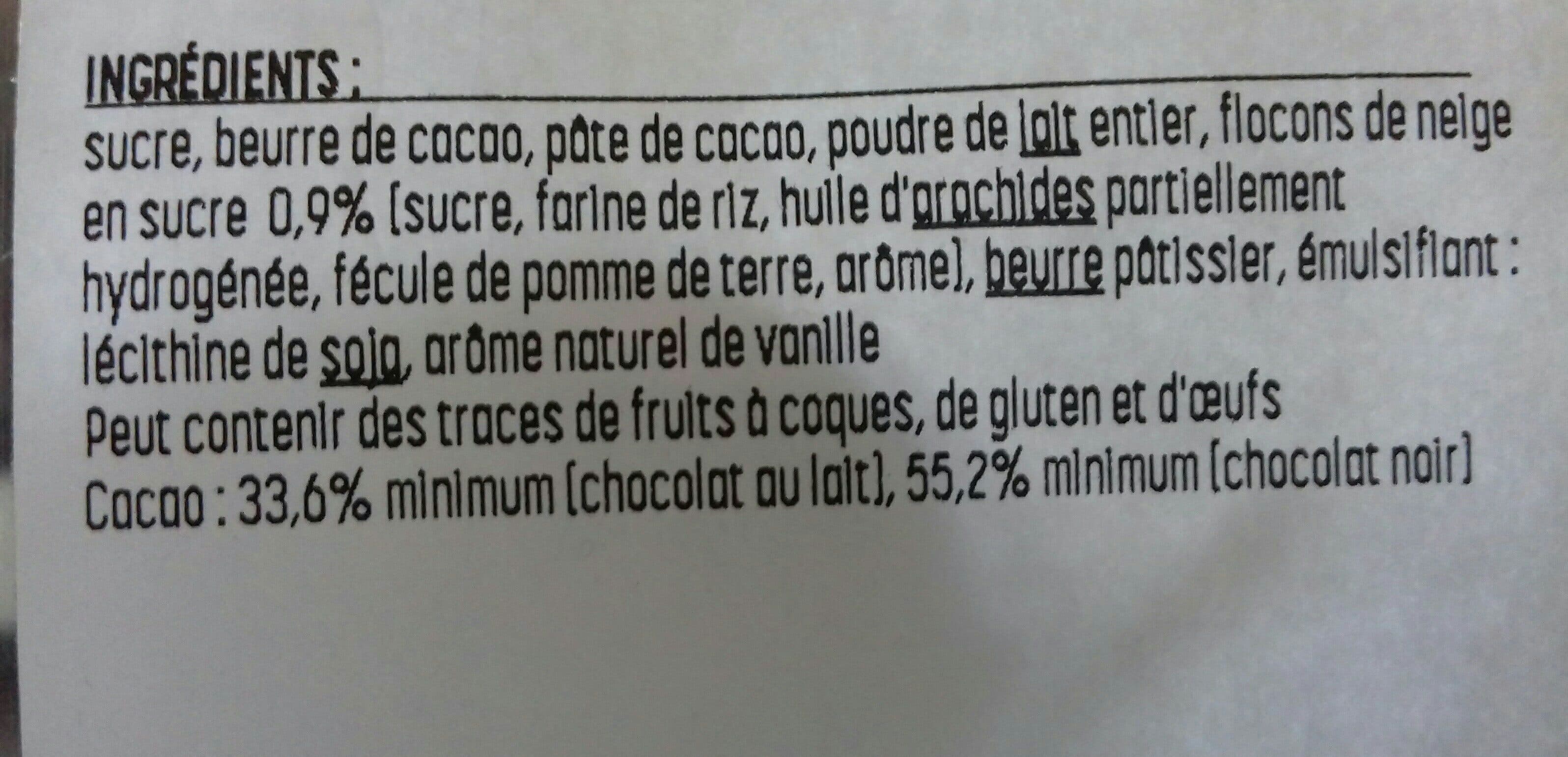 Réauté Chocolat Mini bouquet à croquer flocons packshot