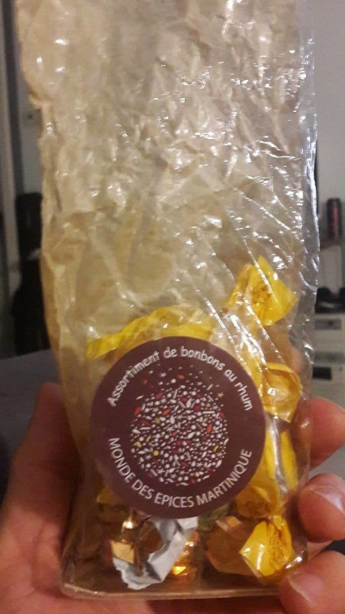 Open Food Facts bonbons au rhum blanc packshot