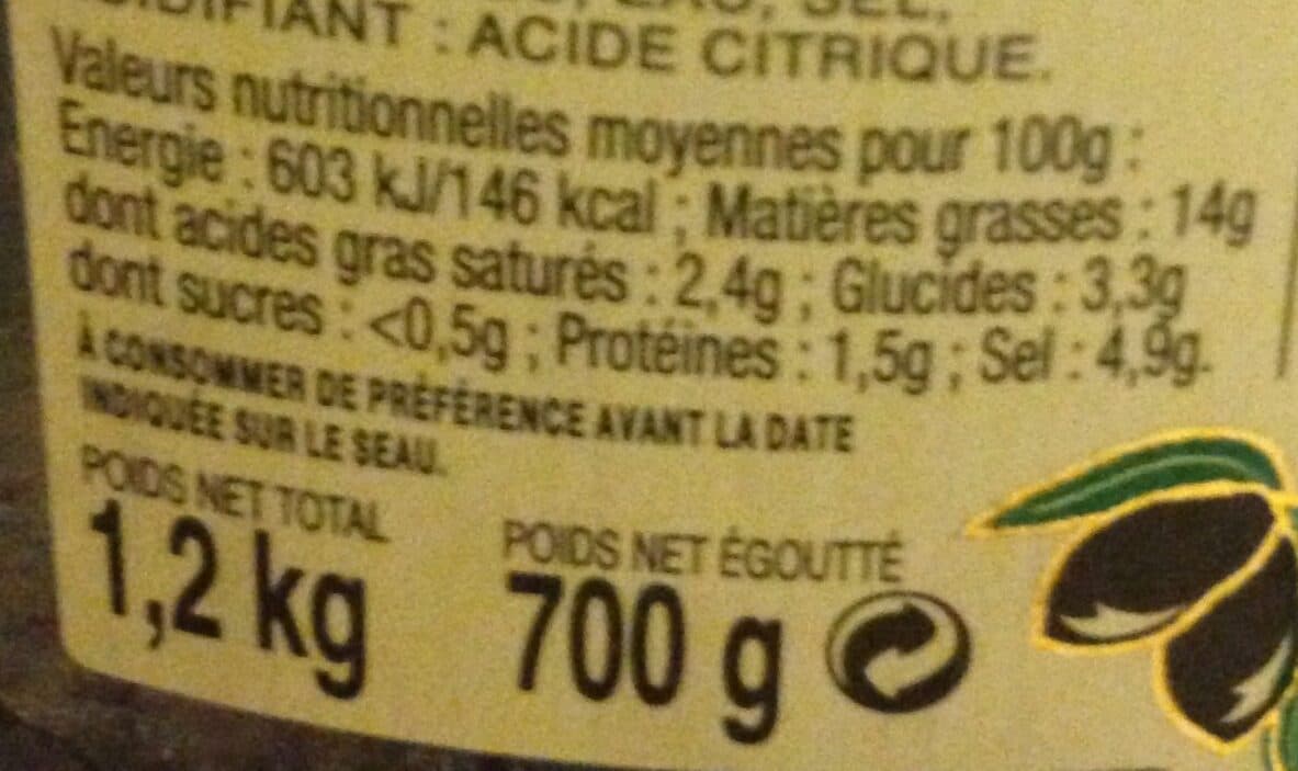 L'Oulibo Lucques Olives vertes packshot