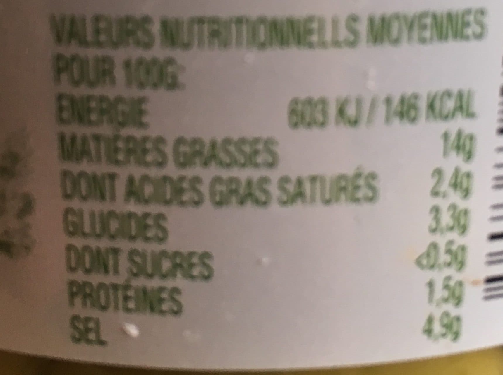 Côté olivier Olives vertes lucque seau packshot