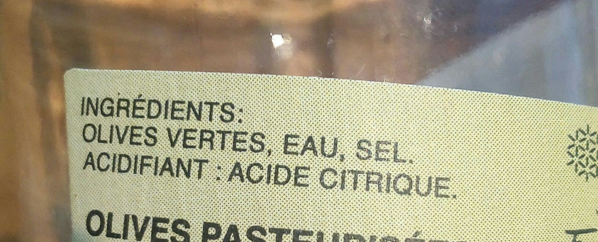 L'Oulibo Olives vertes Picholine packshot