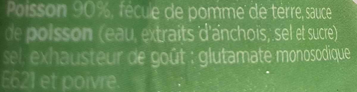 Open Food Facts Boulettes de poisson packshot