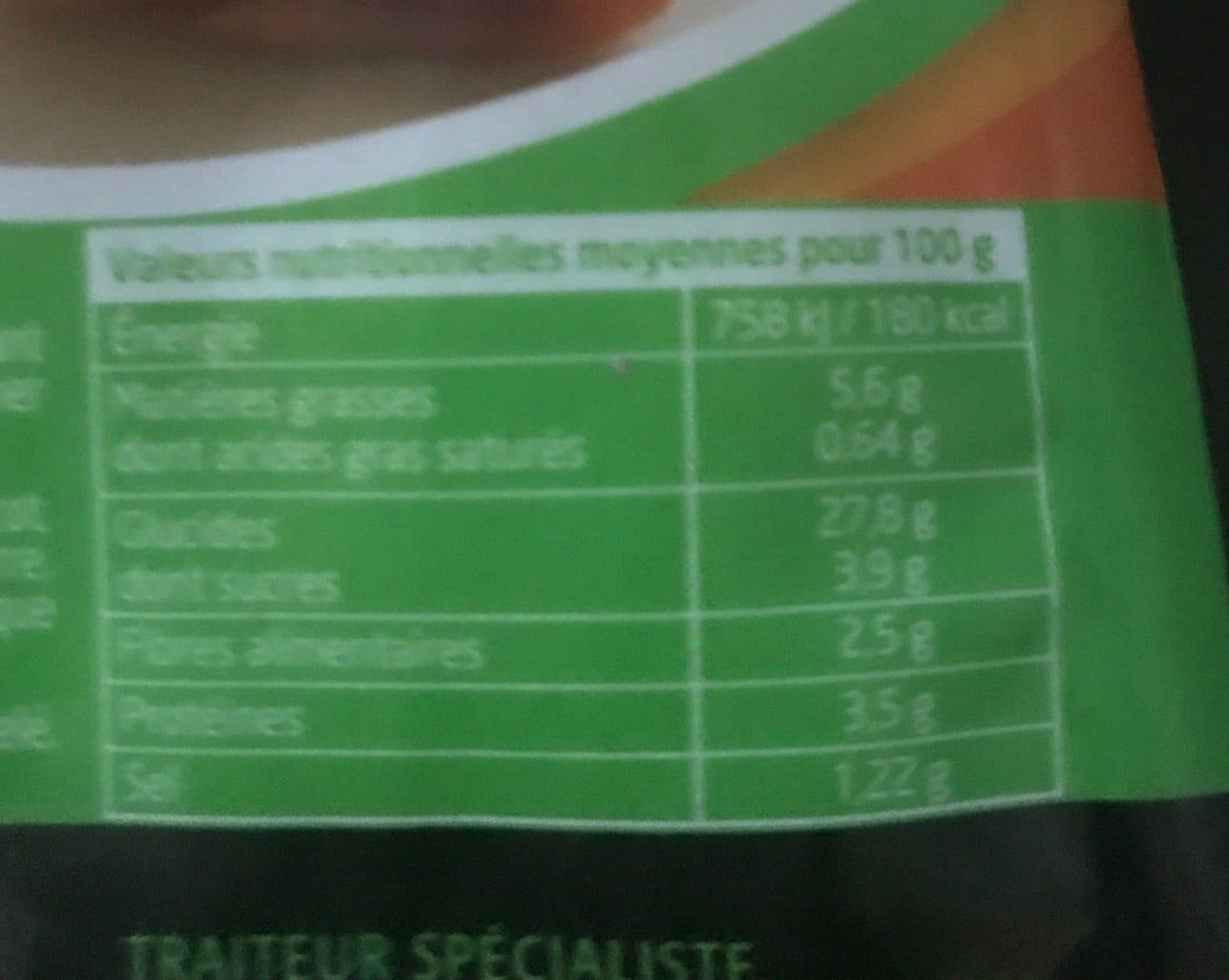 Open Food Facts NEMS AUX LEGUMES packshot
