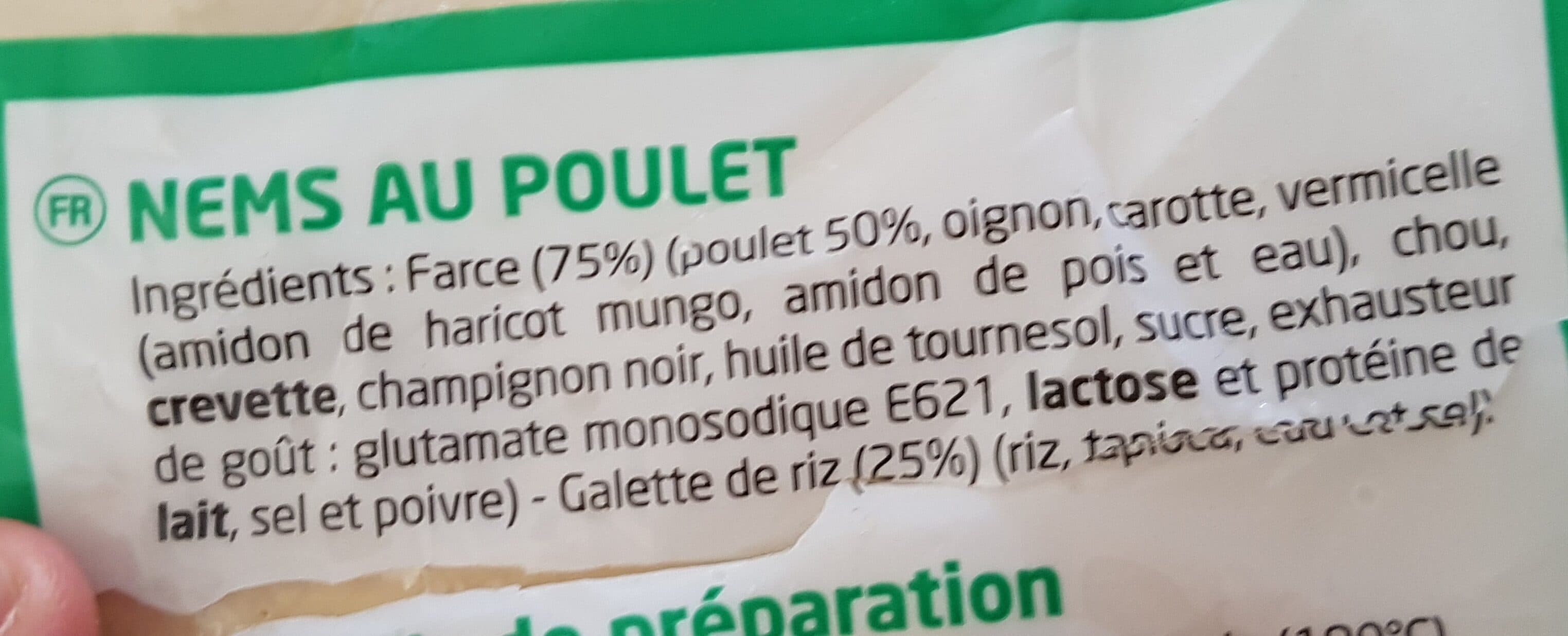 SFPA NEMS AU POULET packshot