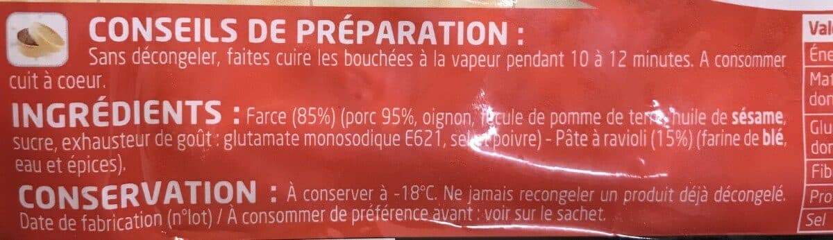 Sfpa Bouchees Au Porc 20PCS 400G - Surgeles packshot