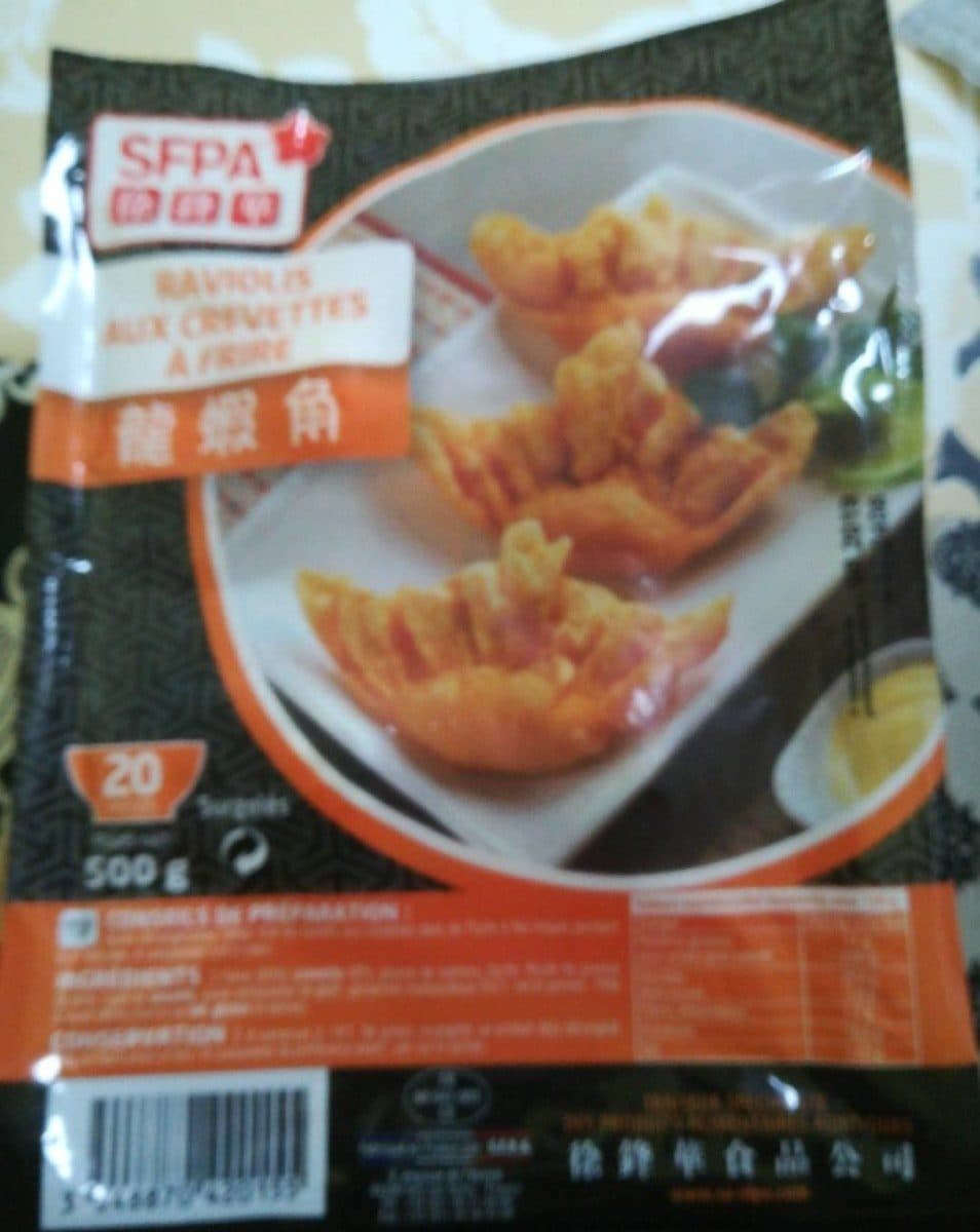 SFPA Raviolis aux Crevettes packshot