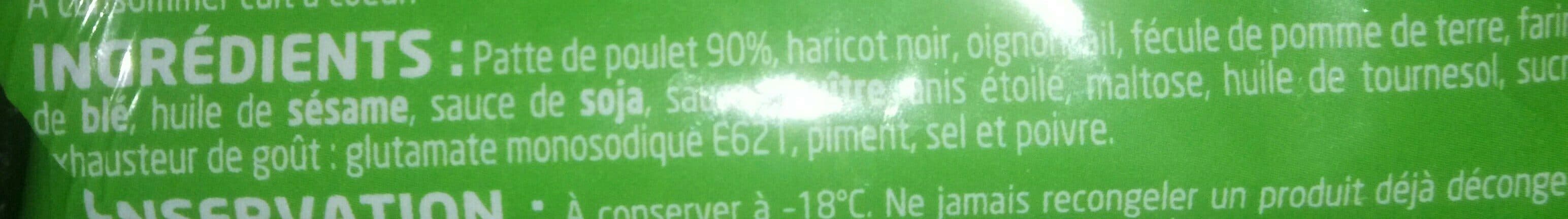 Open Food Facts Pattes de poulet aux 5 parfums packshot