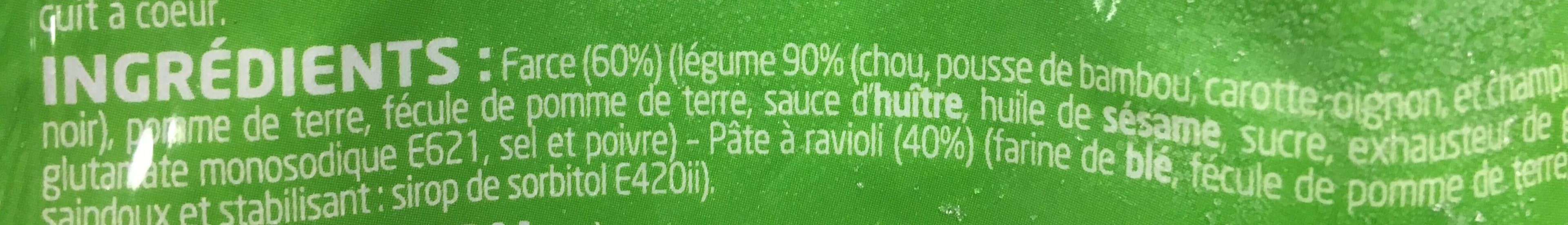 SFPA Raviolis aux legumes packshot