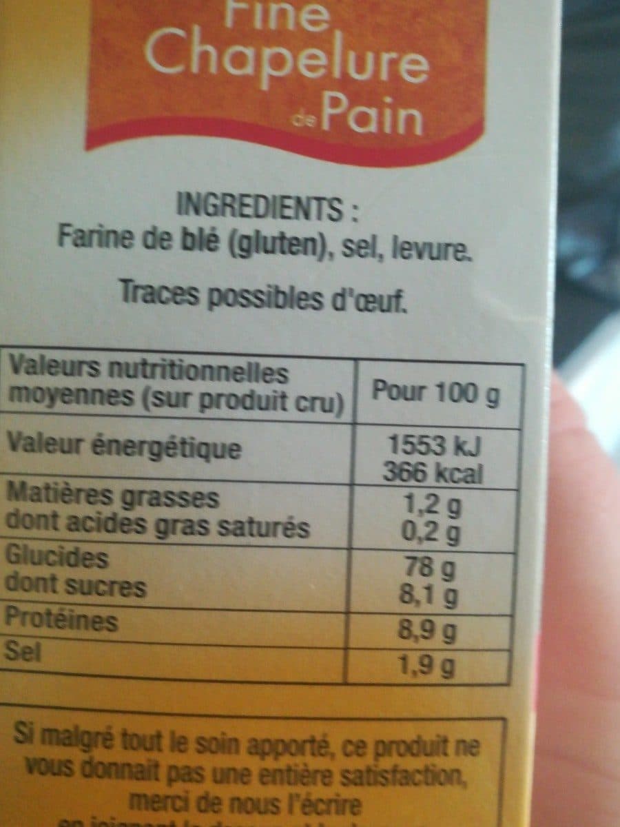 Open Food Facts Vinaigre blanc packshot