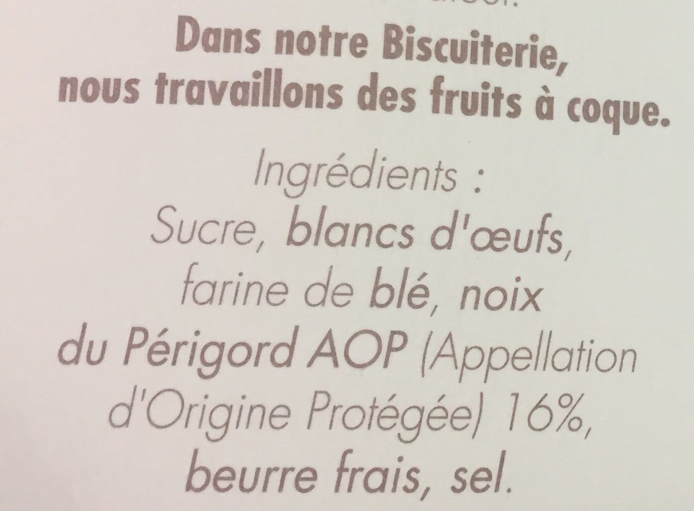 Lou Cocal Nonettes aux Noix du Périgord packshot