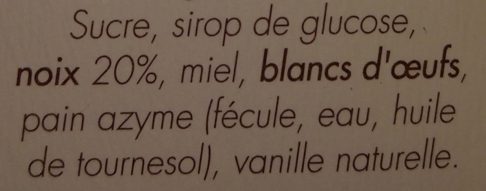 Open Food Facts Nougats aux noix packshot