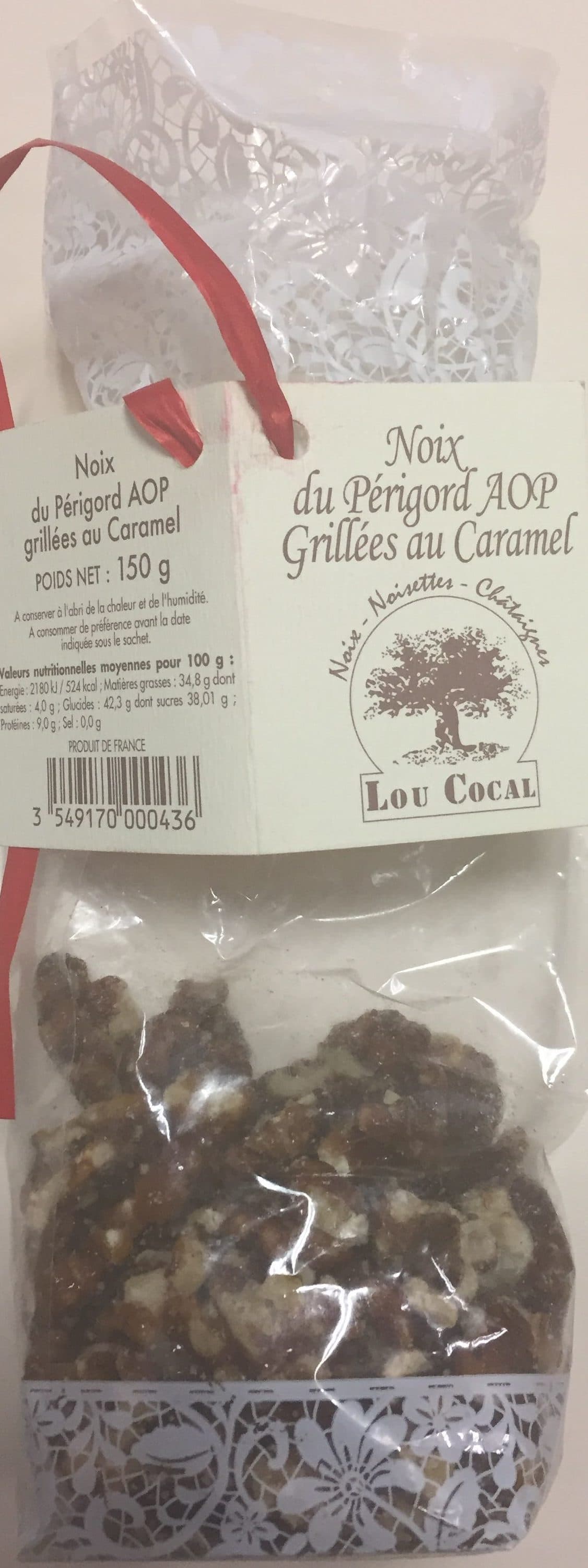 Lou Cocal Noix du Périgord AOP Grillées au caramel packshot