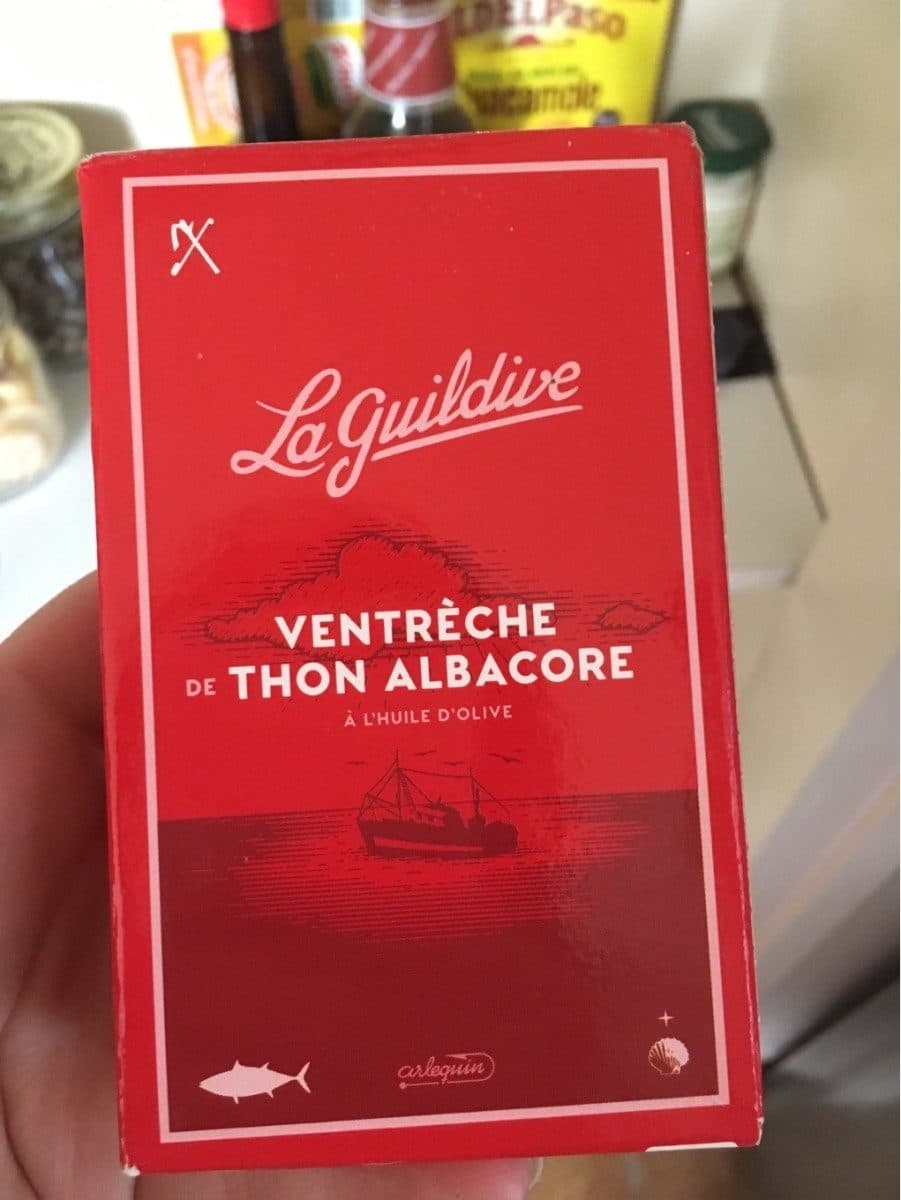 La Guildive Ventreche de thon albacore packshot