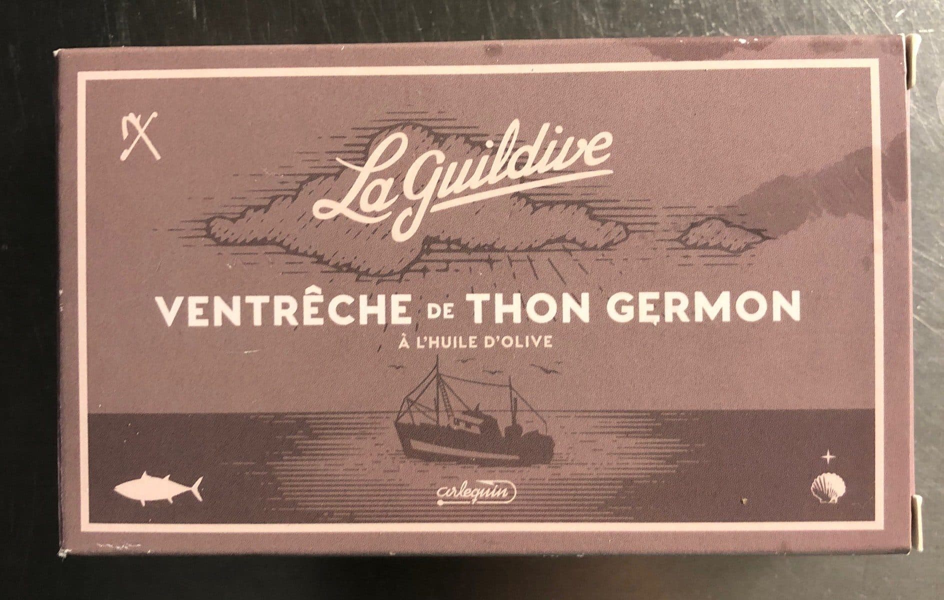 La Guildive Ventrêche de thon Germon packshot