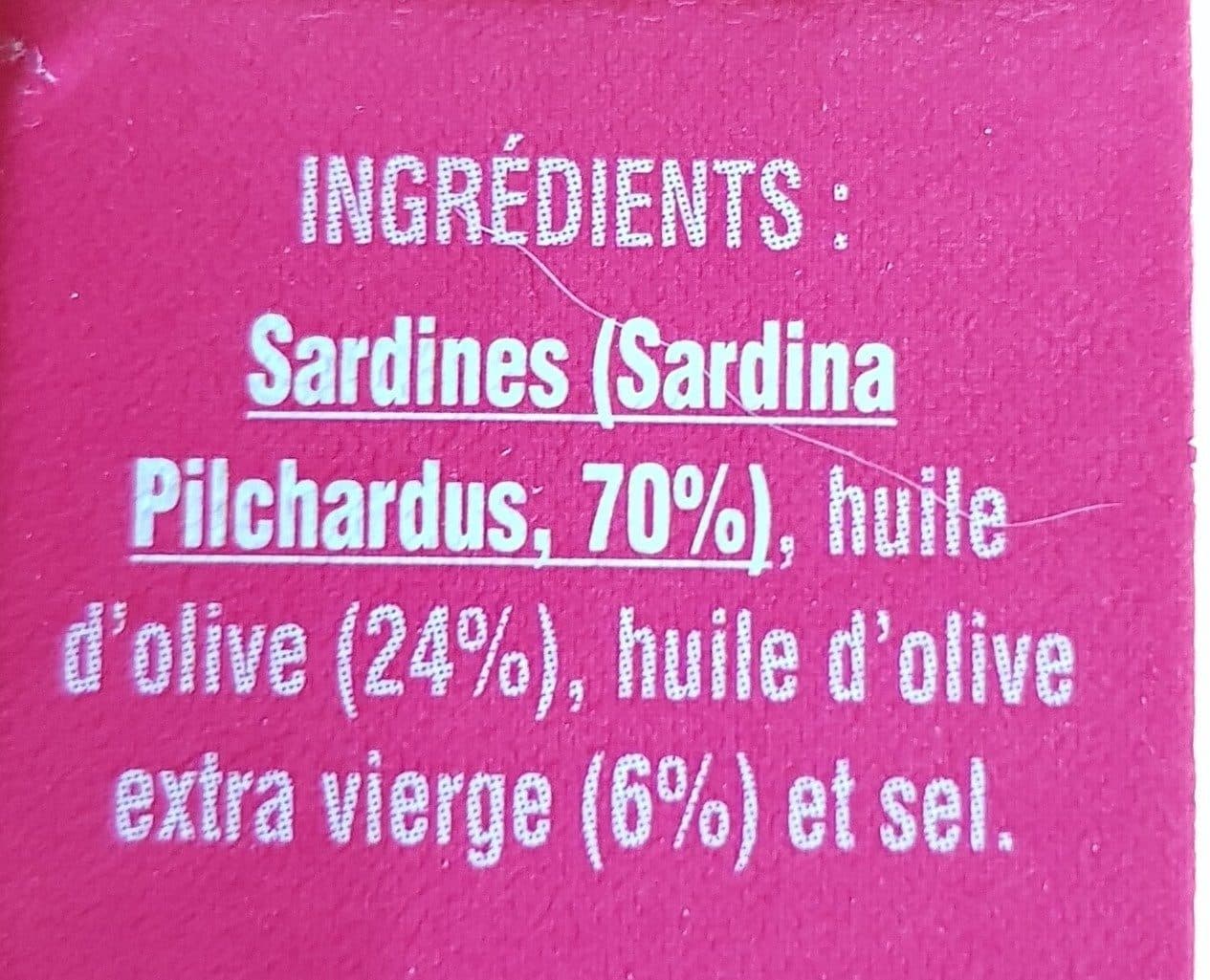 La Guildive Petites sardines à l'huile d'olive packshot