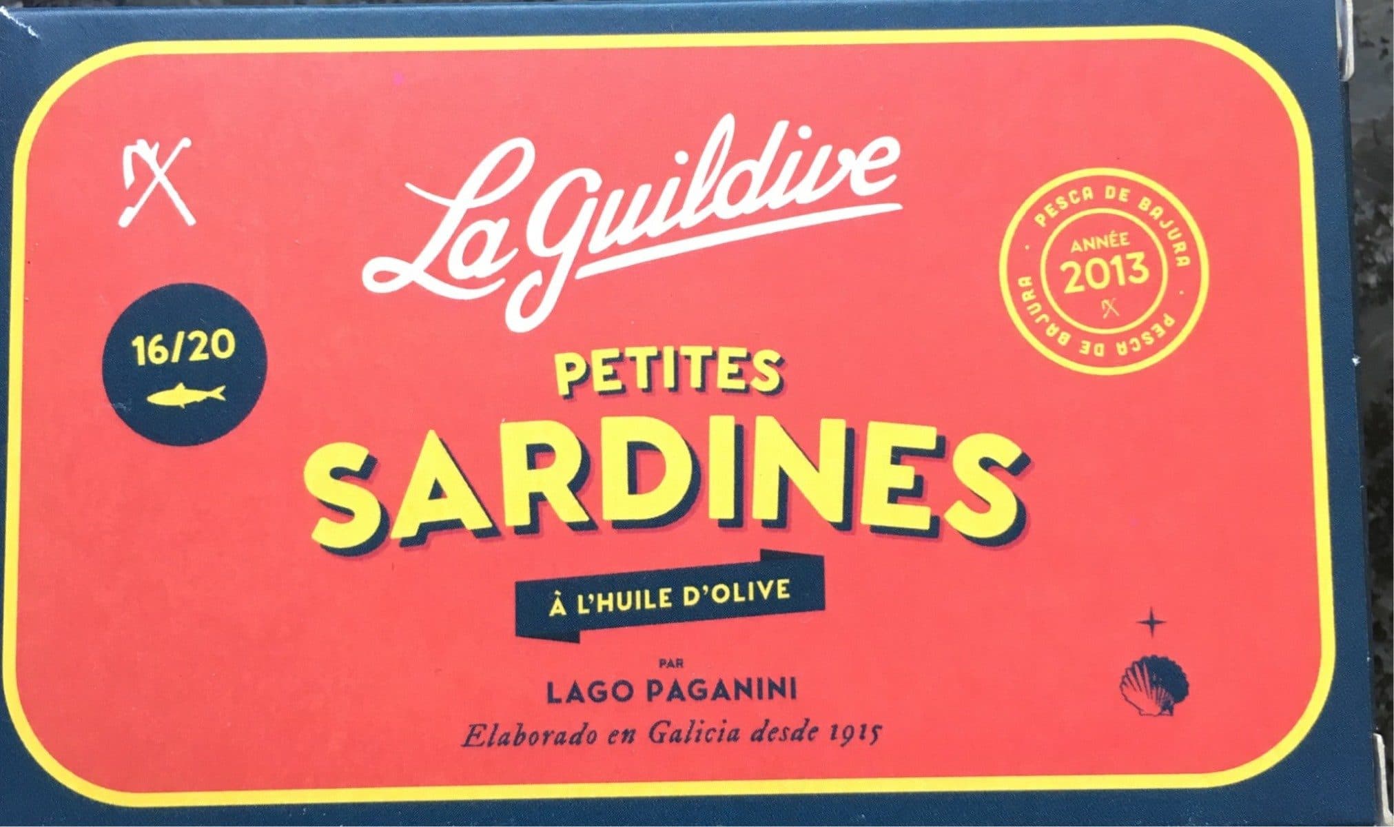 La Guildive Petites Sardines packshot