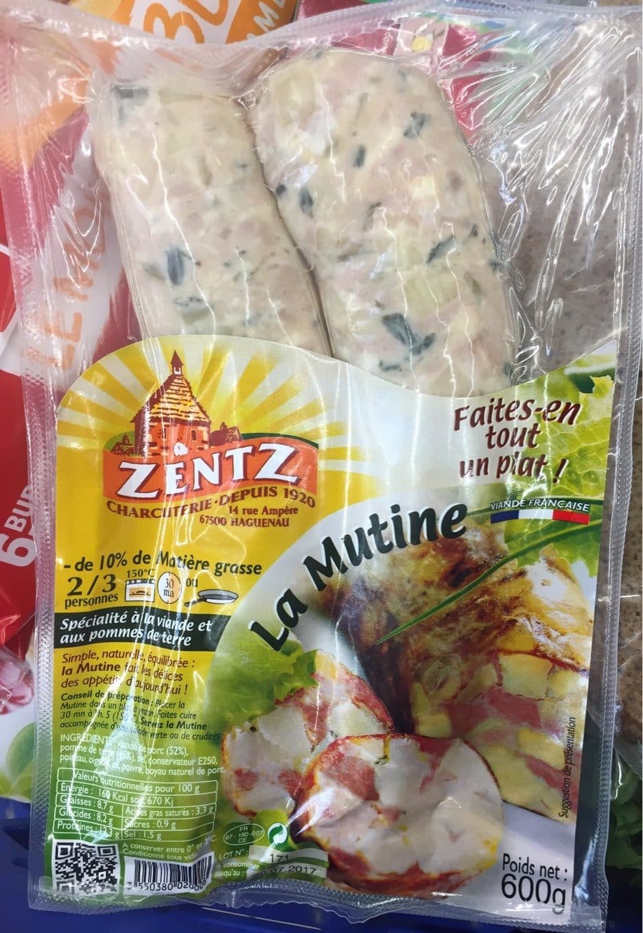 Zentz La Mutine packshot