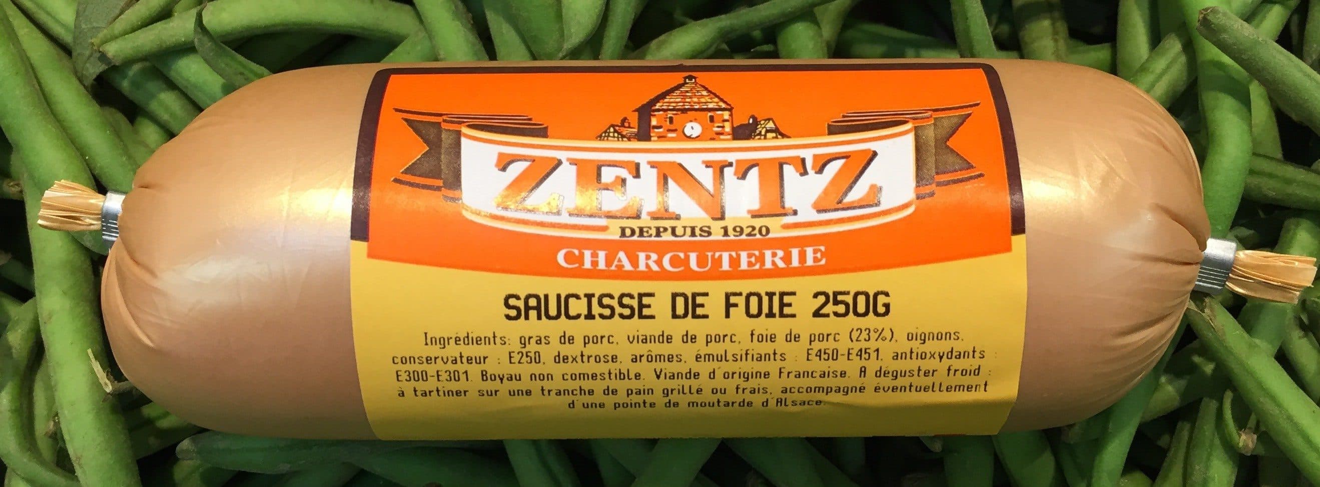 Open Food Facts Saucisse de foie packshot