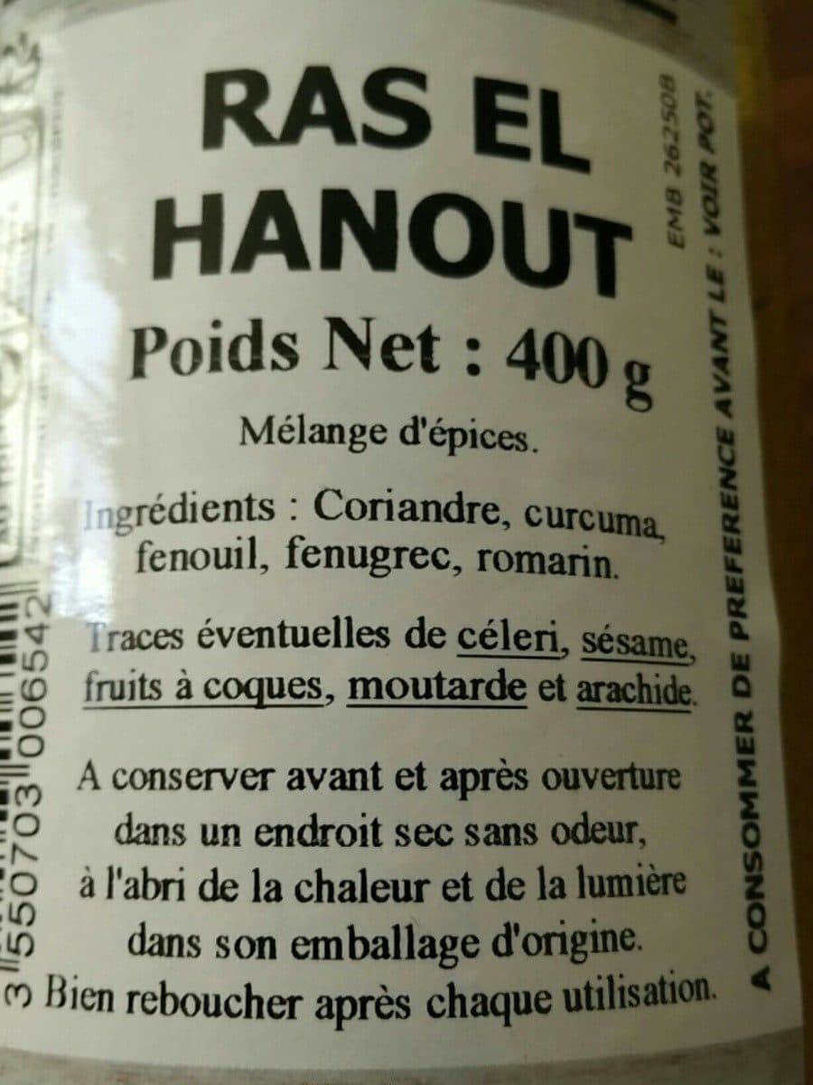 Open Food Facts Ras el hanout packshot